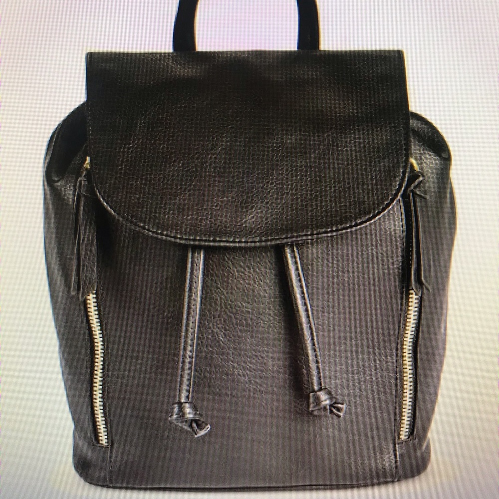 Black Fashion Backpack